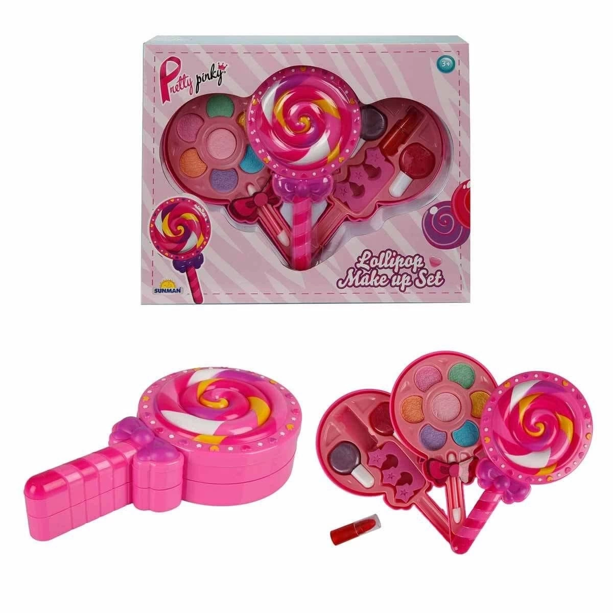 BUĞZ Lolipop Şekilli 2 Katlı Makyaj Güzellik Seti