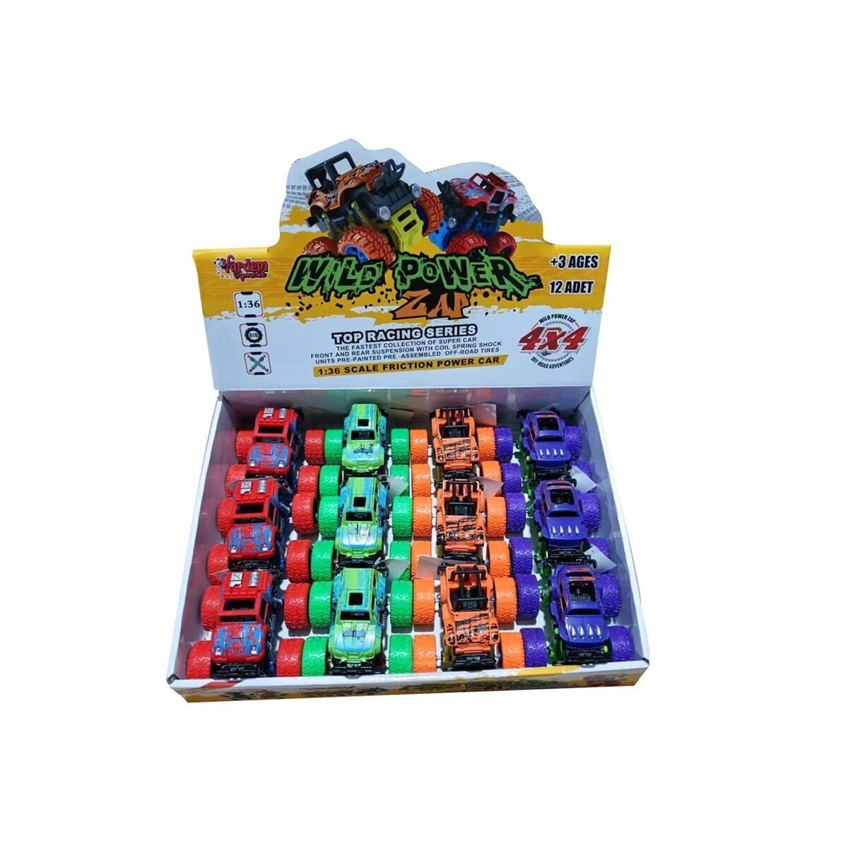 BUĞZ MG-D400-06 SÜRTMELİ 1 36 BIG 4X4 CANAVAR