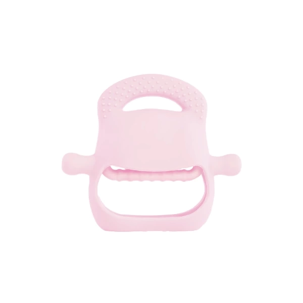 BUĞZ Pembe Bebek Silikon Diş Kaşıyıcı