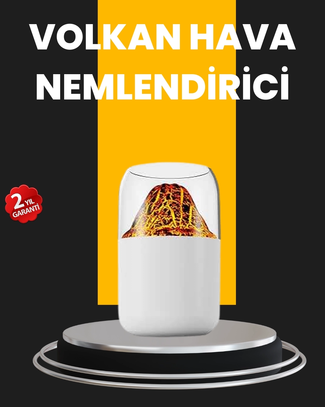 BUĞZ Su Hazneli LED Işıklı Aromaterapi Difüzörü