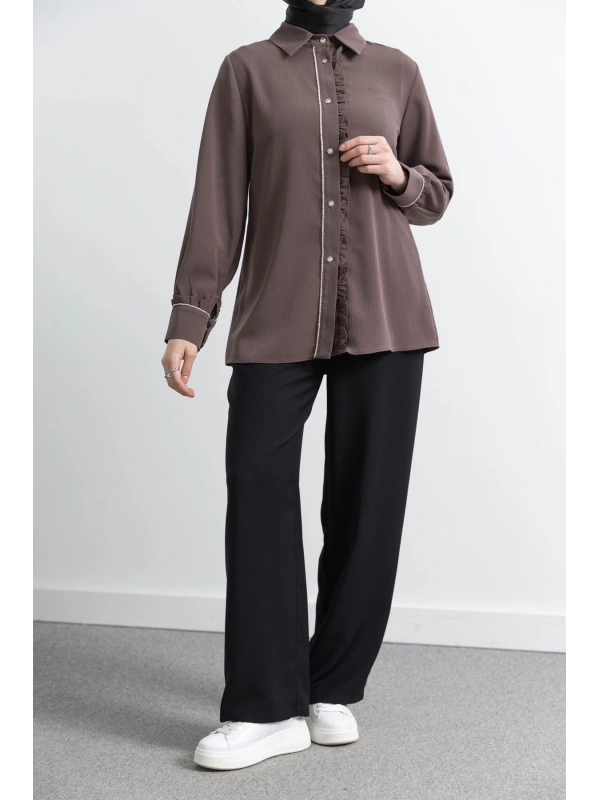 LETAFET 2010 TUNİK - AÇIK KAHVE