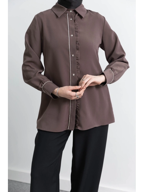 LETAFET 2010 TUNİK - AÇIK KAHVE