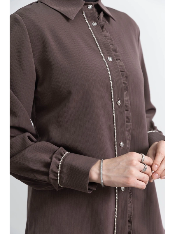 LETAFET 2010 TUNİK - AÇIK KAHVE