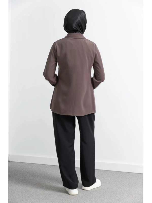 LETAFET 2010 TUNİK - AÇIK KAHVE