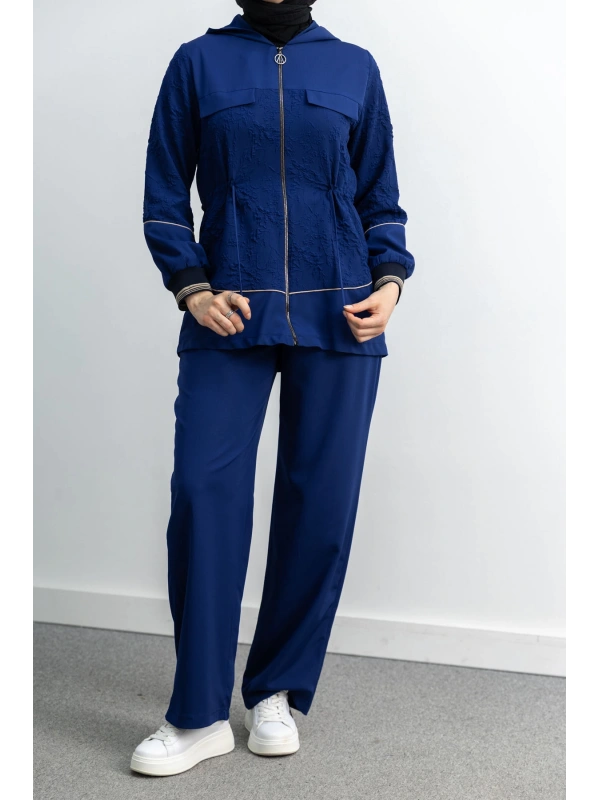 LETAFET 5042 CEKETLİ PANT. TAKIM - İNDİGO