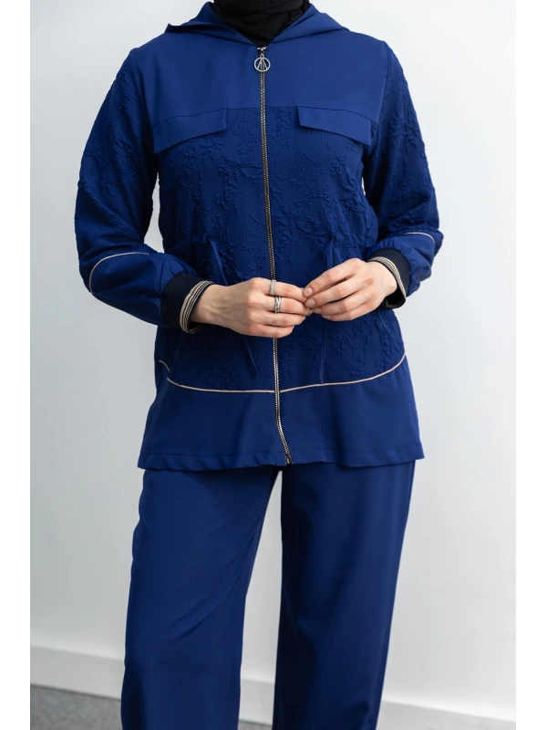 LETAFET 5042 CEKETLİ PANT. TAKIM - İNDİGO