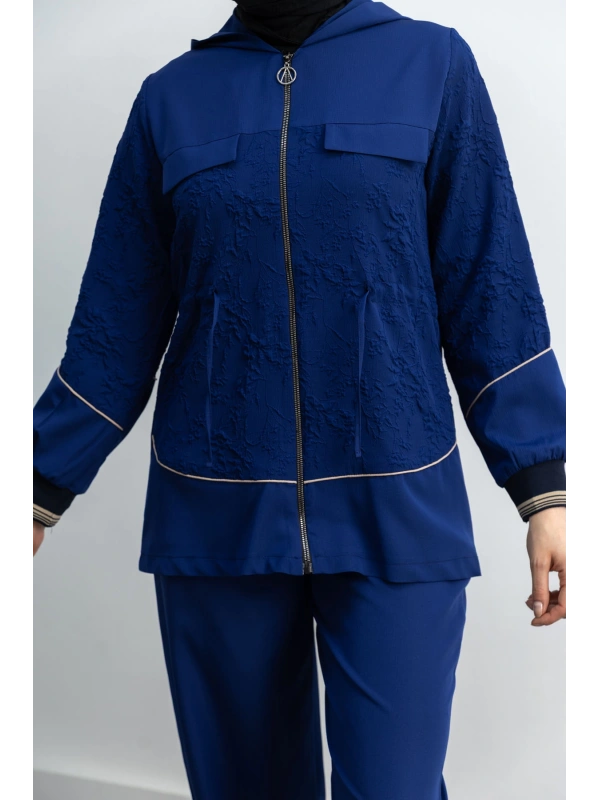 LETAFET 5042 CEKETLİ PANT. TAKIM - İNDİGO