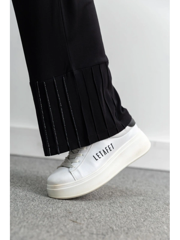 LETAFET 4068 PANTOLONLU TAKIM - SİYAH