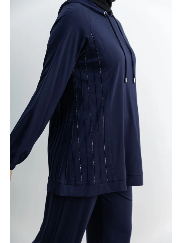 LETAFET 4068 PANTOLONLU TAKIM - LACİVERT