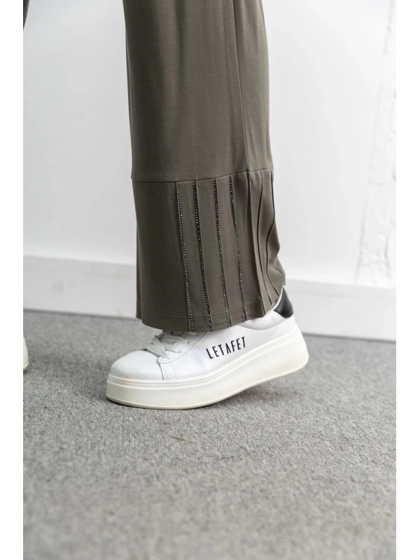 LETAFET 4068 PANTOLONLU TAKIM - HAKİ