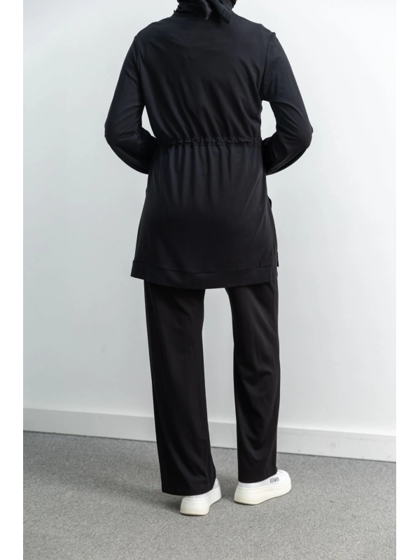 LETAFET 4033 PANTOLONLU TAKIM - SİYAH