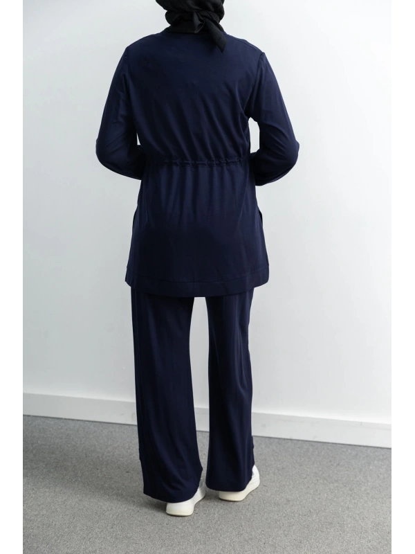 LETAFET 4033 PANTOLONLU TAKIM - LACİVERT