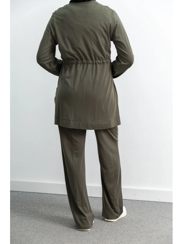 LETAFET 4033 PANTOLONLU TAKIM - HAKİ