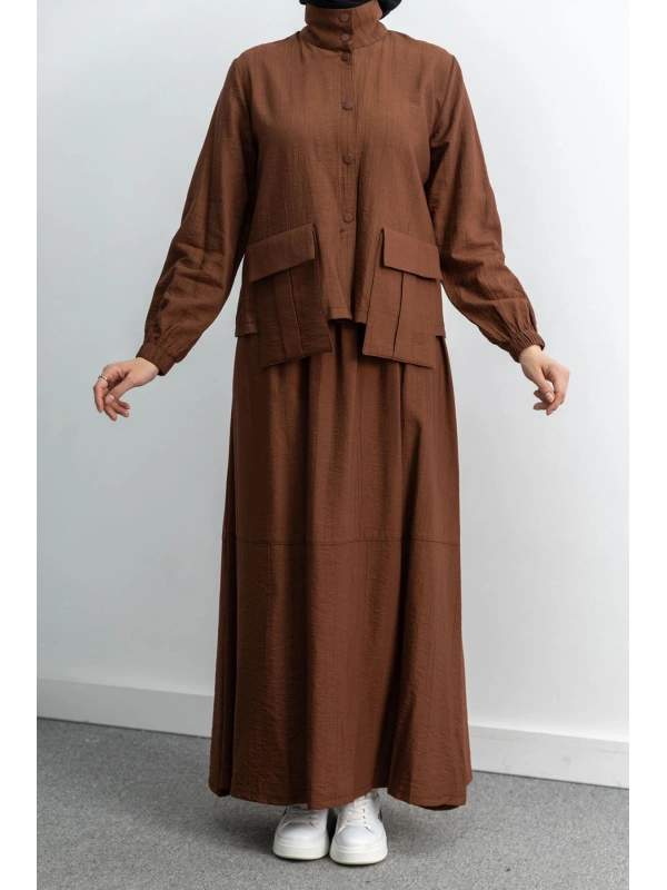 LETAFET 100 ETEKLİ TAKIM - KAHVE