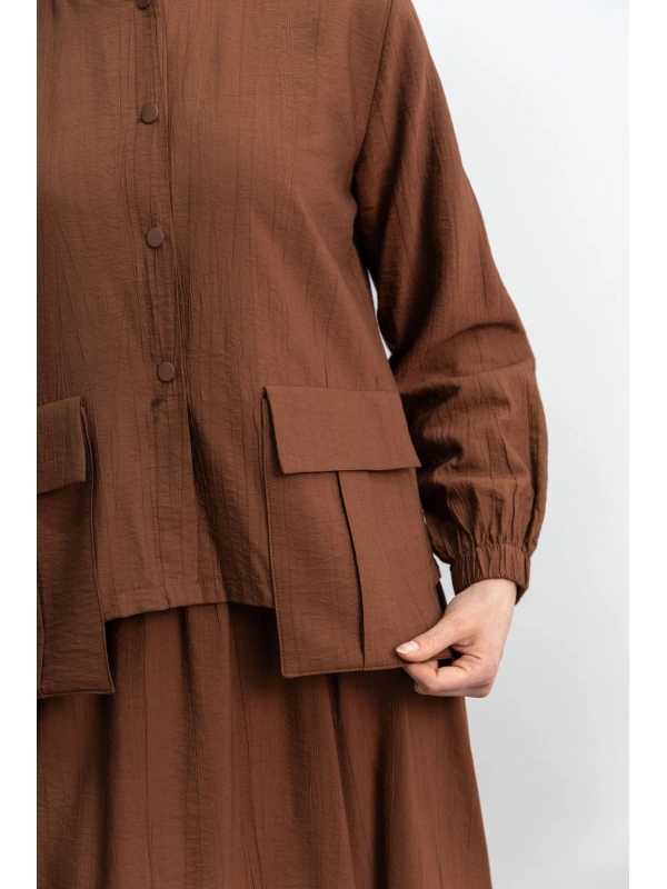 LETAFET 100 ETEKLİ TAKIM - KAHVE