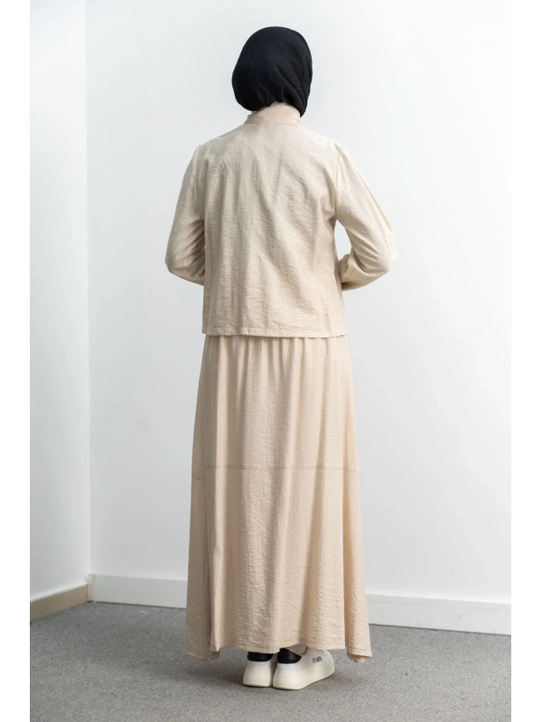 LETAFET 100 ETEKLİ TAKIM - BEJ