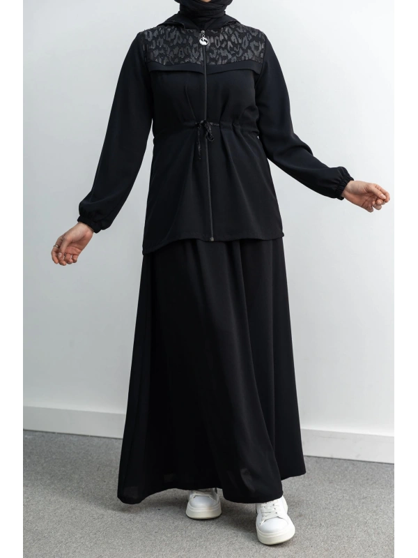 LETAFET 102 ETEKLİ TAKIM - SİYAH