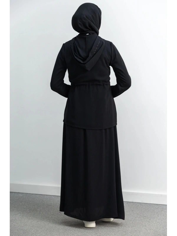 LETAFET 102 ETEKLİ TAKIM - SİYAH