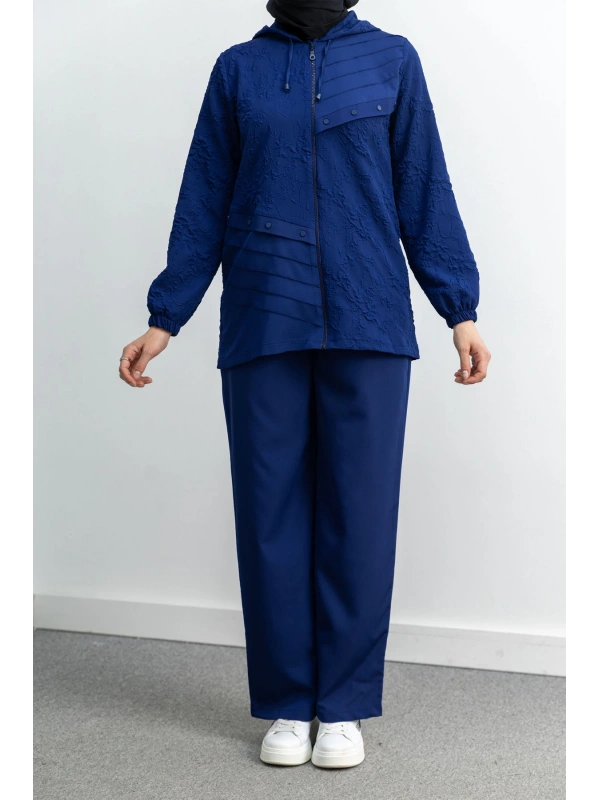 LETAFET 5043 CEKETLİ PANT. TAKIM - İNDİGO