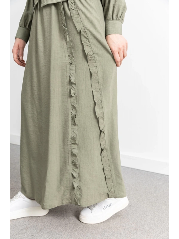 FIRFIR DETAYLI ETEK TAKIM - HAKİ