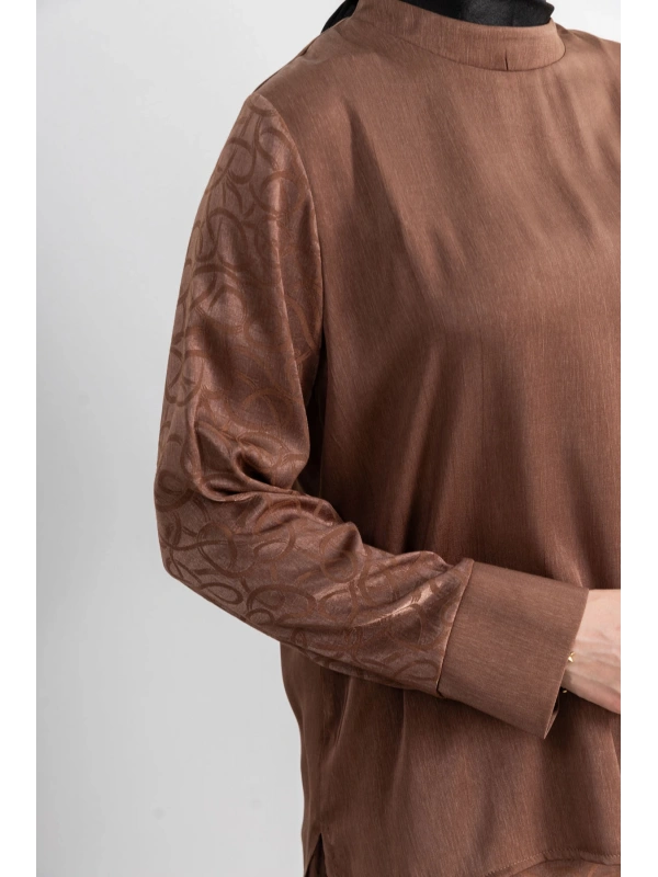 LETAFET PLUS DESENLİ ETEK TAKIM - TABA - ES