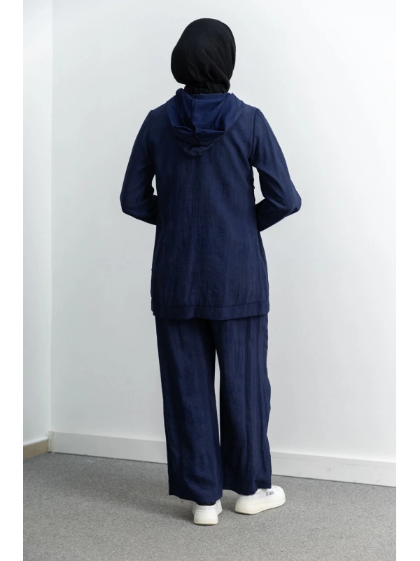 LETAFET 5027 CEKETLİ PANT. TAKIM - LACİVERT