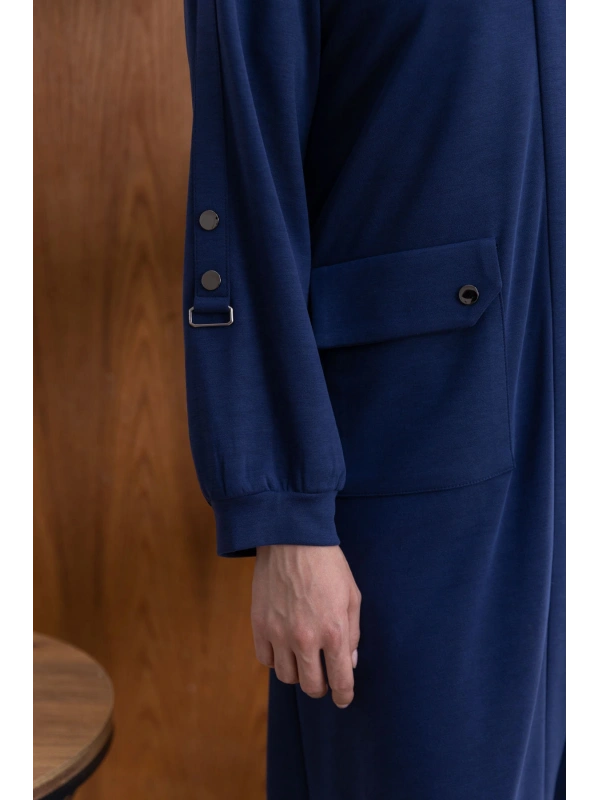 TORBA CEPLİ İÇİ FERMUARLI GİYÇIK - LACİVERT