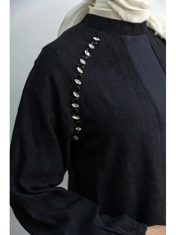 LETAFET 4071 PANTOLONLU TAKIM - SİYAH