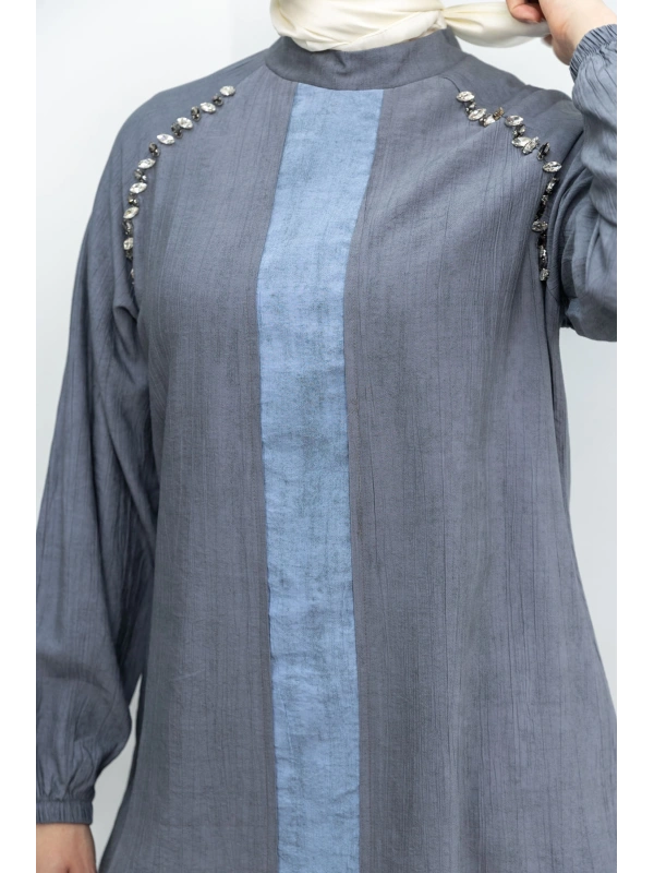 LETAFET 4071 PANTOLONLU TAKIM - ANTRASİT