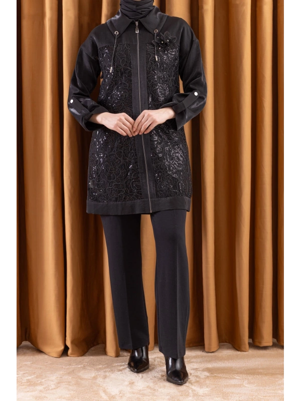 LETAFET 1004 CEKET - SİYAH