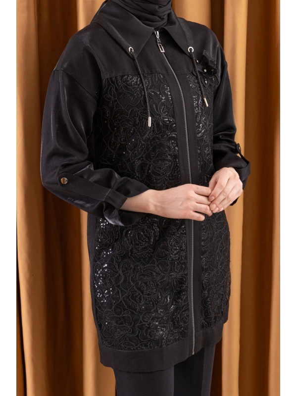 LETAFET 1004 CEKET - SİYAH