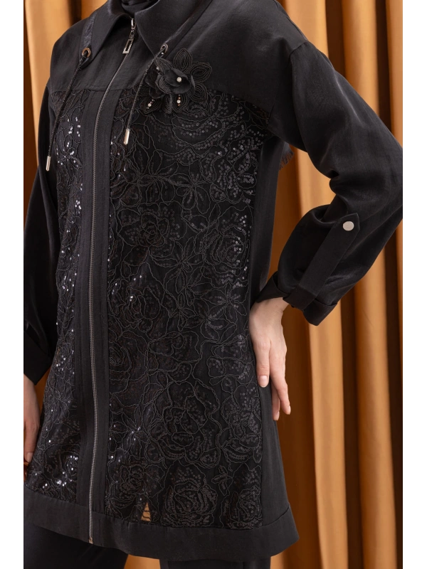 LETAFET 1004 CEKET - SİYAH