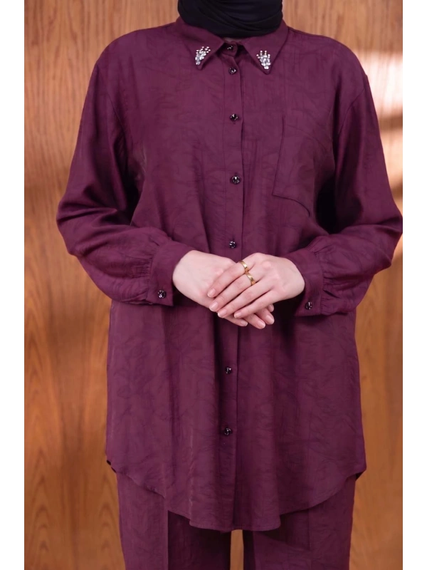 LETAFET PLUS 2024 TUNİK - BORDO