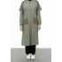 REGLAN KOL FİLE DETAYLI GİYÇIK - KOYU HAKİ