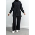 LETAFET 5027 CEKETLİ PANT. TAKIM - SİYAH