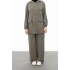 ALLERLİ CEPLERİ HALKA DETAYLI PANTOLON TAKIM - KOYU HAKİ