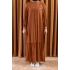 LETAFET 3018 ELBİSE - KİREMİT