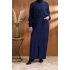 ALLER DETAYLI KOLLARI LASTİKLİ FERACE - LACİVERT