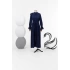 LETAFET 3016 ELBİSE - LACİVERT