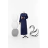 LETAFET 3018 ELBİSE - LACİVERT