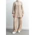 LETAFET 4071 PANTOLONLU TAKIM - BEJ