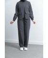 LETAFET 4074 PANTOLONLU TAKIM - ANTRASİT