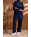 DANTEL DETAYLI PANTOLONLU TAKIM - LACİVERT