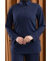 LETAFET 4130 PANTOLONLU TAKIM - LACİVERT