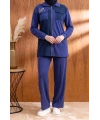 LETAFET 4138 PANTOLONLU TAKIM - MAVİ