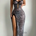 Zebra Noir Gecelik Takımı