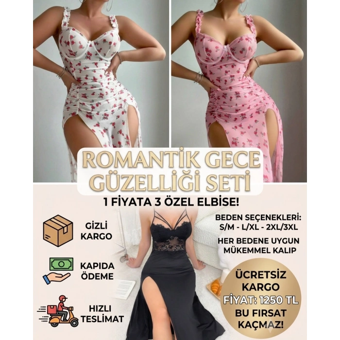 ROMANTİK GECE GÜZELLİĞİ SET-16