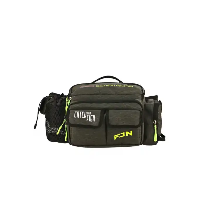 Fujin AjiGo Bel Çantası Khaki - Balıkçı Çantası