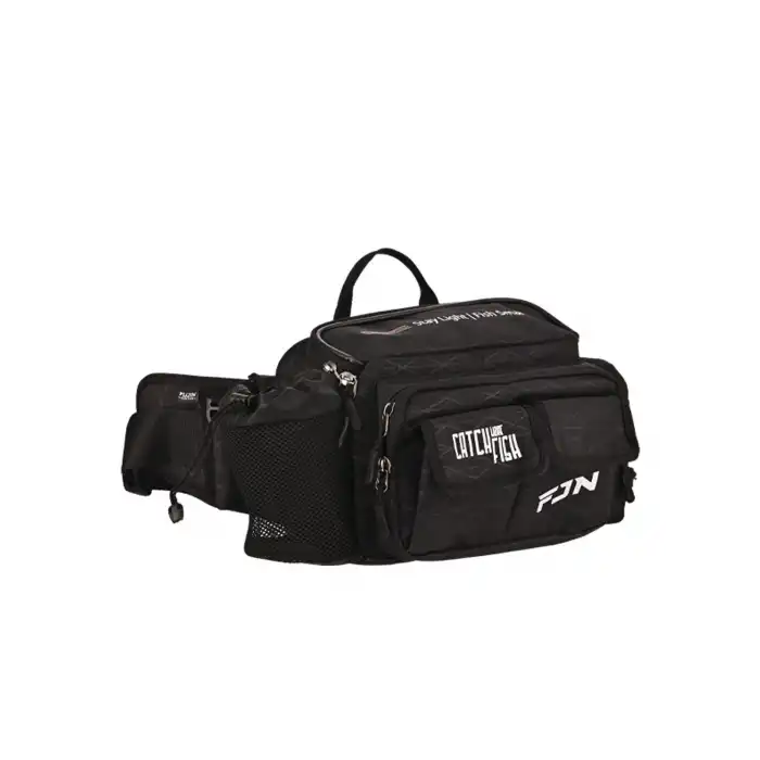 Fujin AjiGo Bel Çantası Black - Balıkçı Çantası