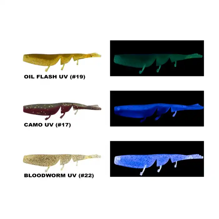 DAIWA BAIT JUNKIE 7.6CM PRAWN, (6 ADET)